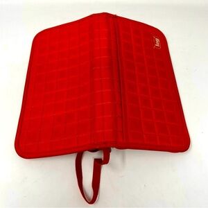 Vintage Lug orange wallet